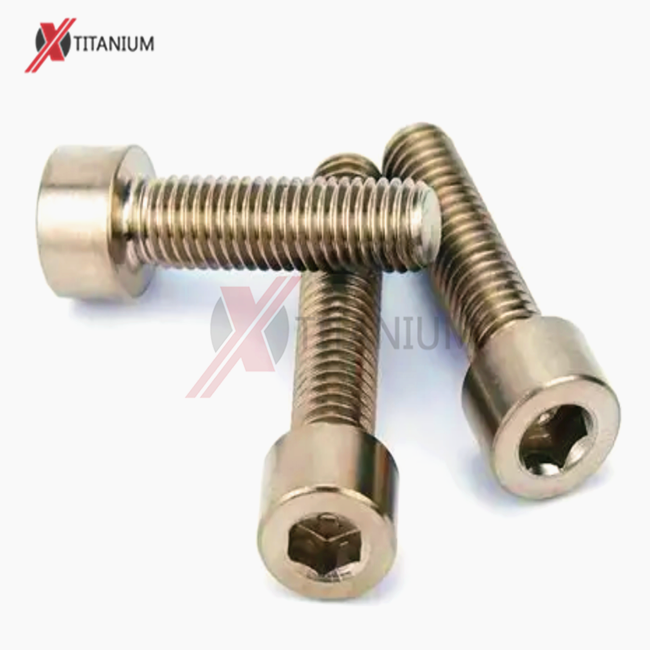 DIN912 Titanium Hexagon Socket Head Cap Bolts